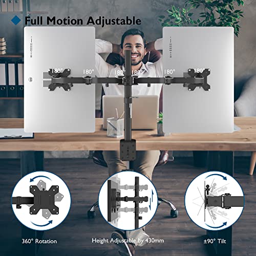 BONTEC Support Ecran PC 2 Ecran