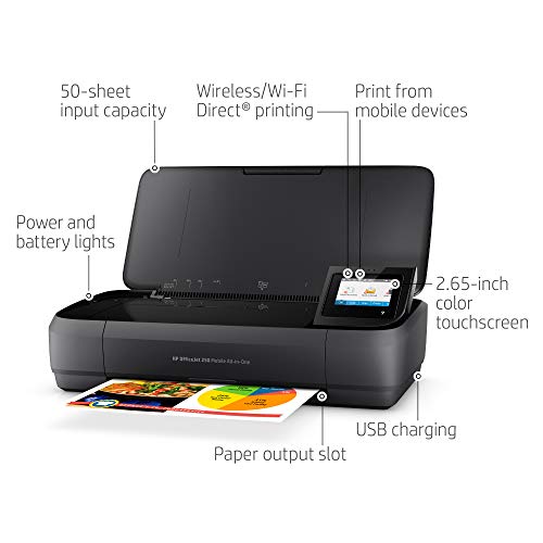 Imprimante portable tout-en-un HP OfficeJet 250