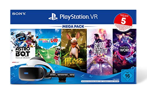 SONY Casque de réalité virtuelle PlayStation VR Méga Pack  5 Games