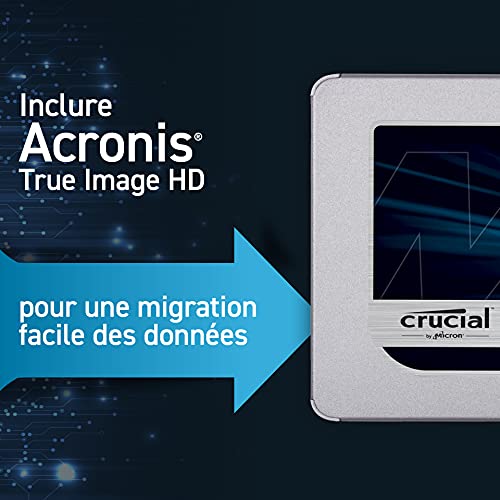 SSD 1 To – Crucial – CT1000MX500