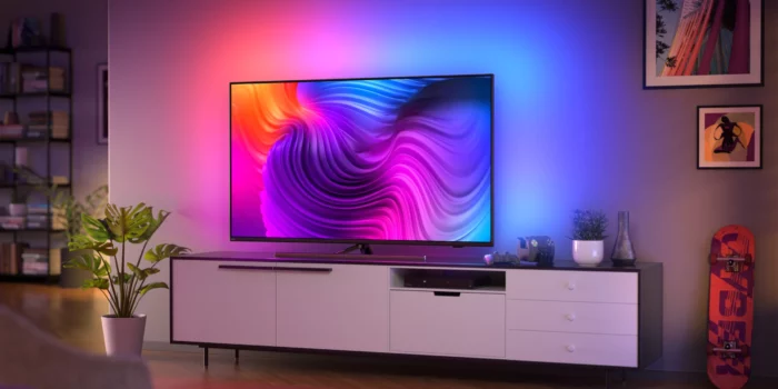 Une TV OLED en veille