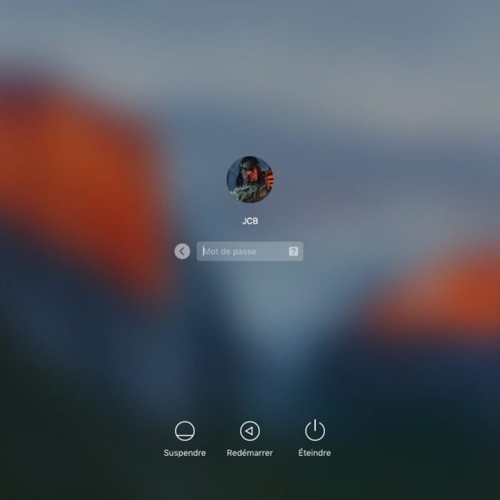 Mot de passe oublié sur MAC