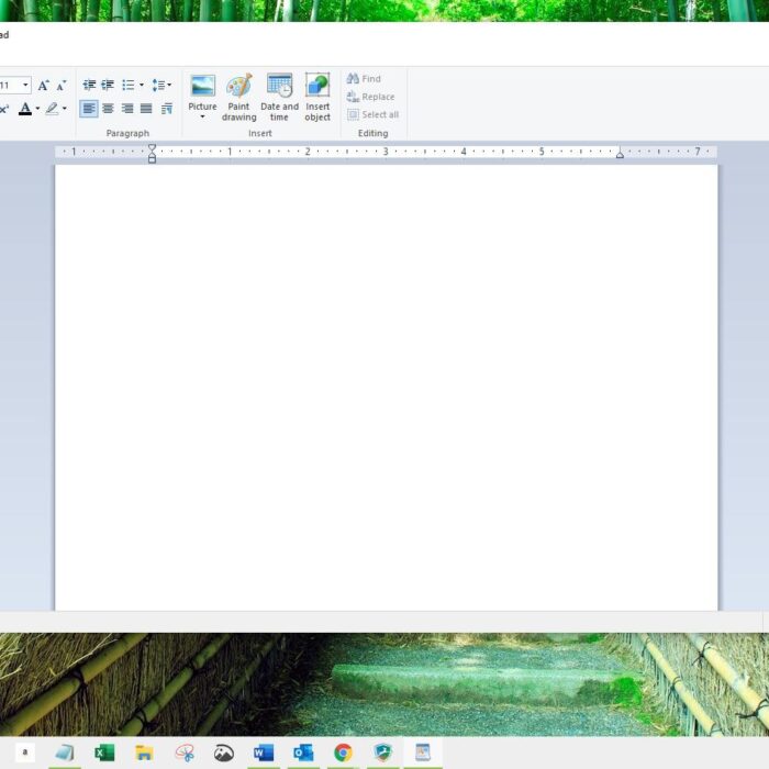 Nouveau document Wordpad